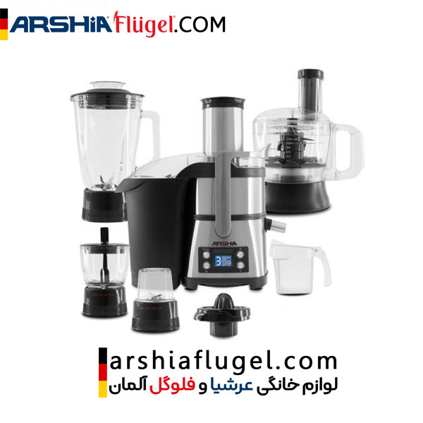 آبمیوه گیری شش کاره عرشیا مدل JE786-2088