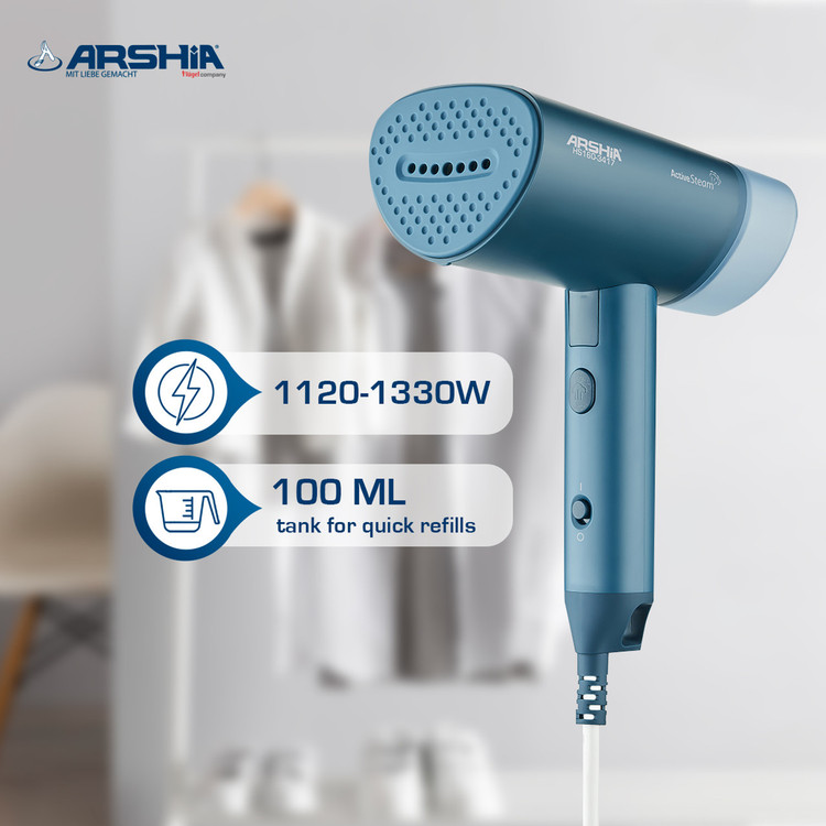 اتو بخار دستی مسافرتی عرشیا HS160-3417