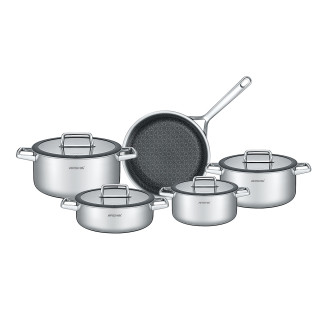 سرویس قابلمه 9 پارچ استیل لیزری عرشیا مدل SS050-3543