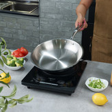 ماهی تابه تک دسته استیل 20 سانتی عرشیا ARSHIA مدل SS16 - 3563