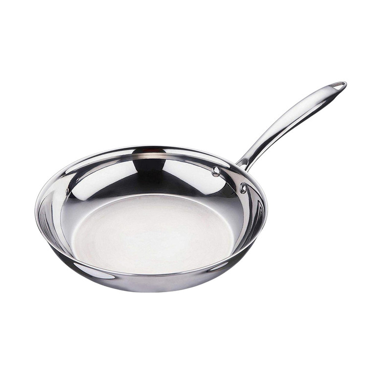ماهی تابه تک دسته استیل 28 سانتی عرشیا ARSHIA مدل SS16-3567