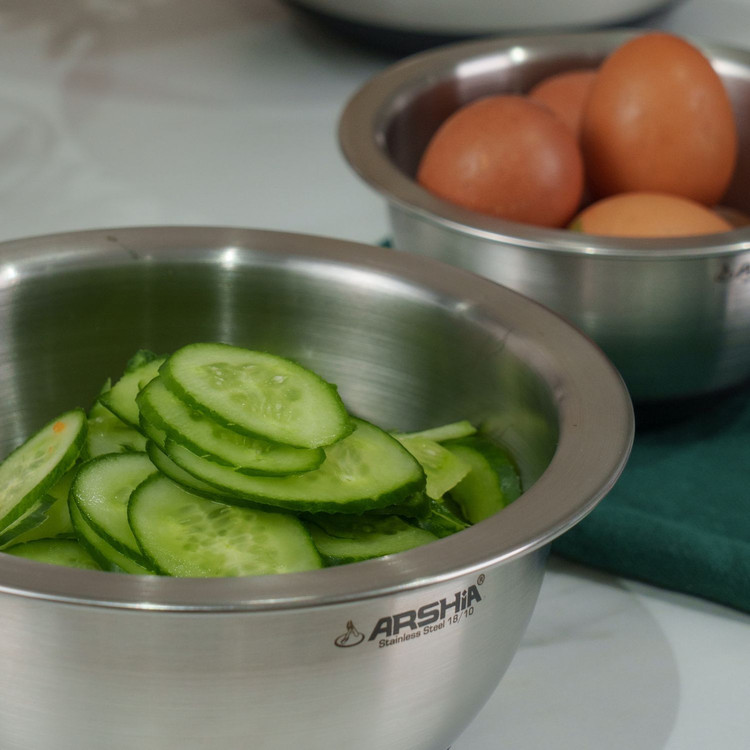 سرویس کاسه مخلوطکن ۱۲ تکه عرشیا مدل MB278-3638