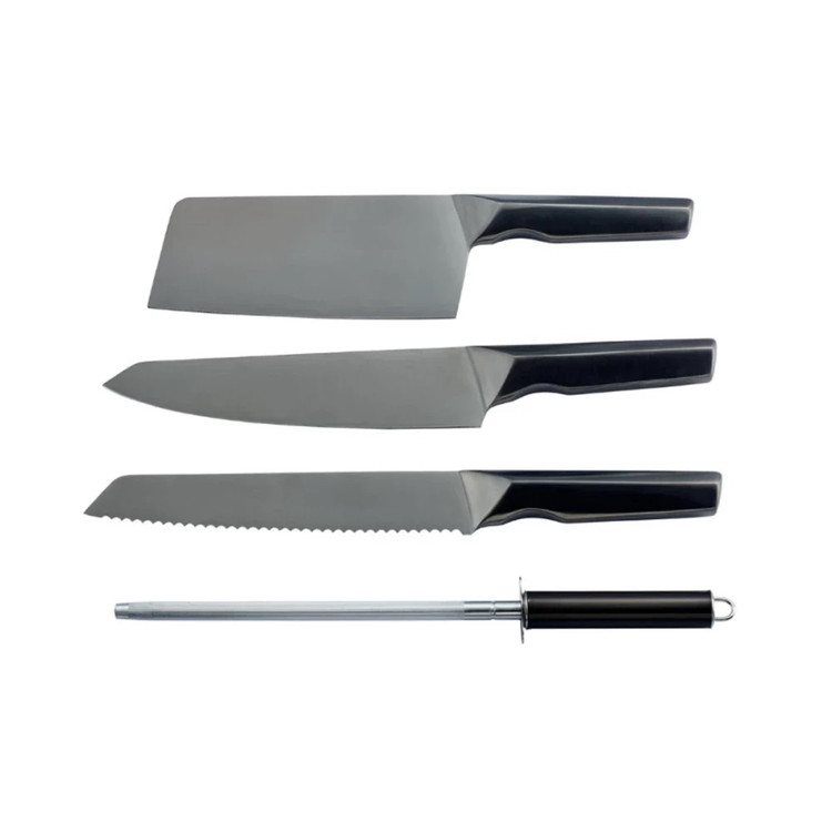 سرویس کارد و چاقوی 10 تکه تیتانیومی عرشیا مدل KS112-3269