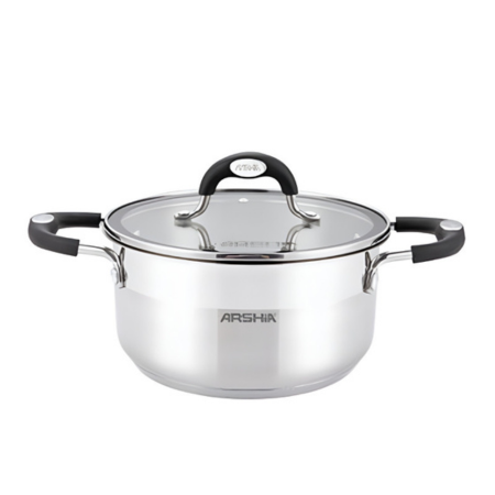 قابلمه دو درب 26 سانت استیل عرشیا مدل SS478-3081