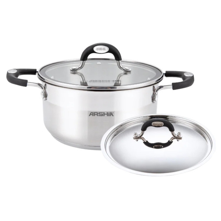 قابلمه دو درب 20 سانتیمتر استیل عرشیا مدل SS478-3078