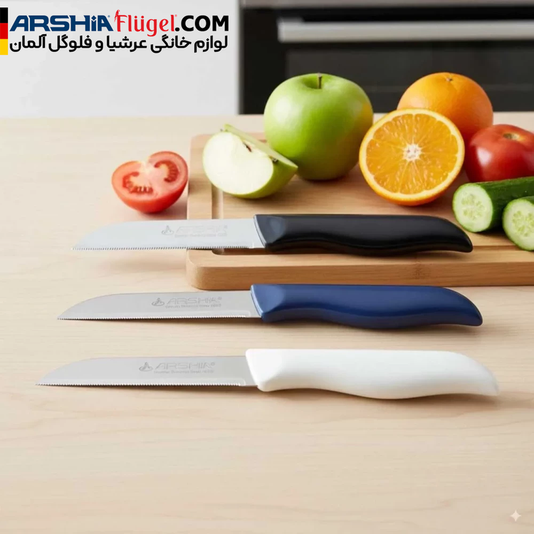 سرویس چاقوی میوه خوری 6 تکه عرشیا مدل FK786-3656